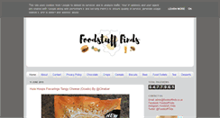 Desktop Screenshot of foodstufffinds.co.uk
